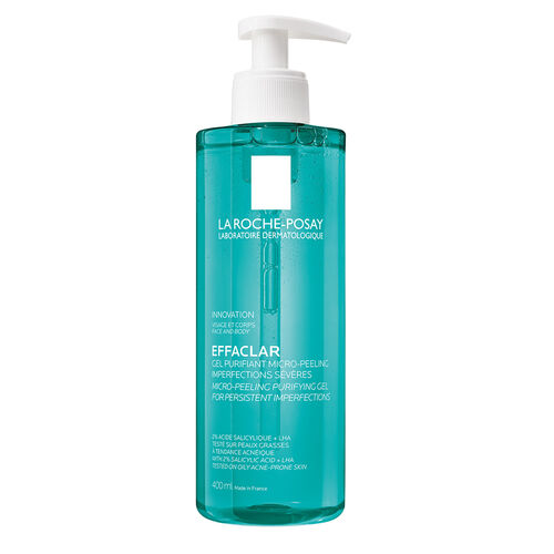 EFFACLAR FACE & BODY MICRO PEELING CLEANSER - Most Loved | L'Or&eacute;al Dermatological Beauty Partner Shop