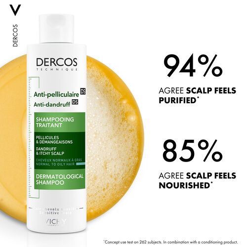 DERCOS ANTIDANDRUFF SHAMPOO OILY HAIR - Most Loved | L'Or&eacute;al Dermatological Beauty Partner Shop