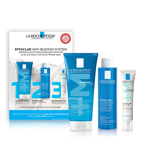 EFFACLAR  3 STEP KIT - Acne | L'Or&eacute;al Dermatological Beauty Partner Shop