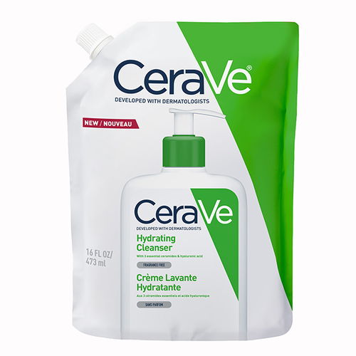 CERAVE HYDRATING CLEANSER REFILL - Refills | L'Or&eacute;al Dermatological Beauty Partner Shop