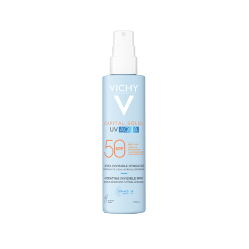 CAPITAL SOLEIL UV AQUA HYDRATING INVISIBLE SPRAY SPF50 - Latest Launches | L'Or&eacute;al Dermatological Beauty Partner Shop