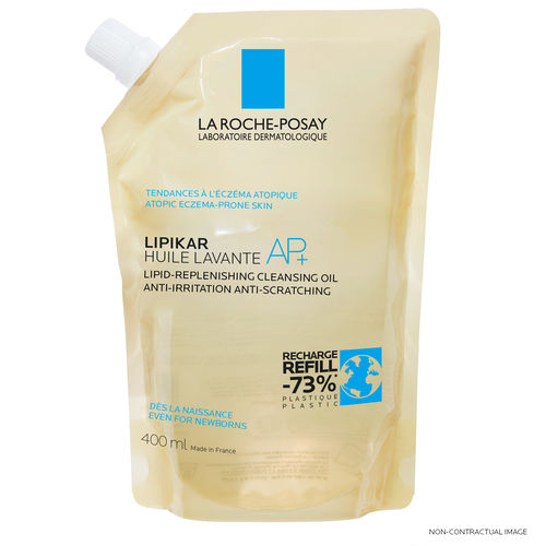 LIPIKAR CLEANSING OIL REFILL POUCH 400ML - Refills | L'Or&eacute;al Dermatological Beauty Partner Shop